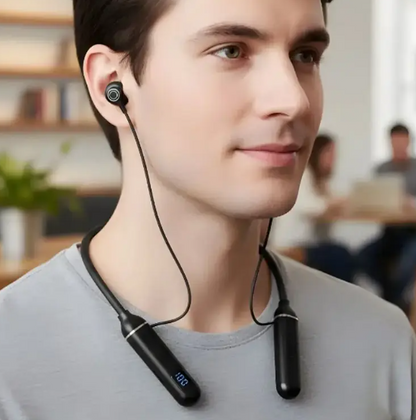 Audífonos Deportivos Bluetooth V5.0 de Cuello con Imán