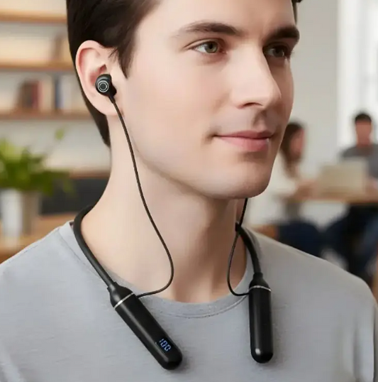 Audífonos Deportivos Bluetooth V5.0 de Cuello con Imán